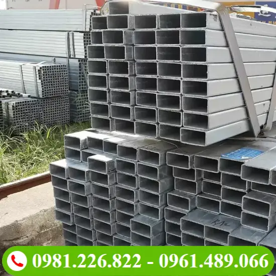 Thép hộp mạ kẽm 10 x 30 x 1,4