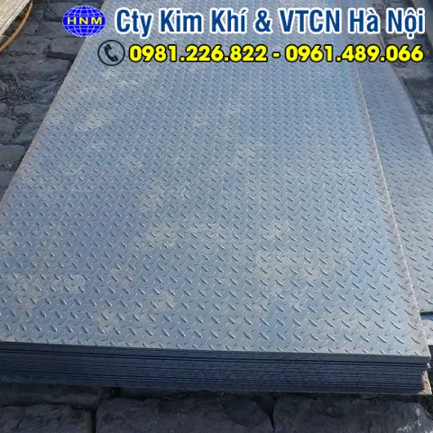 Thép tấm nhám 6.0x1500x6000mm