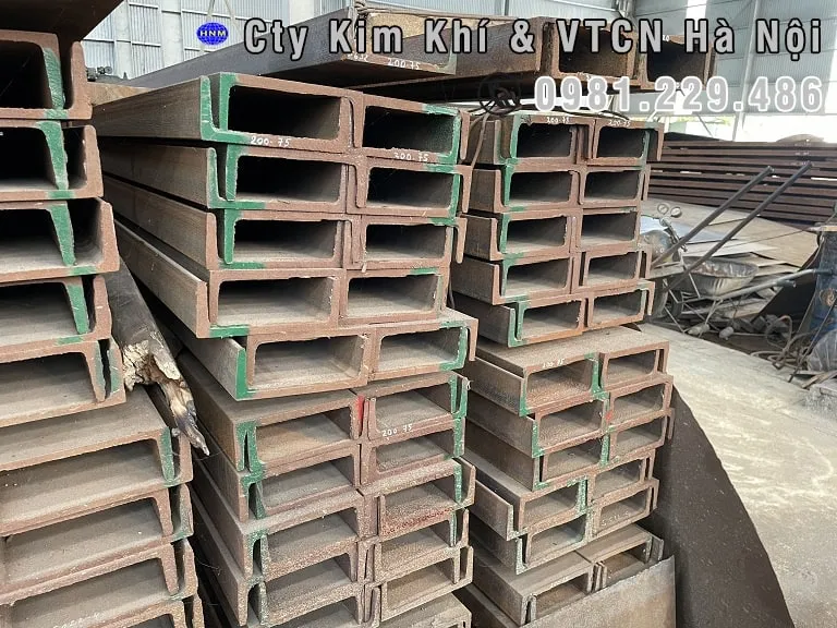 Thép hình U125 x 65 x 6 x 12000mm